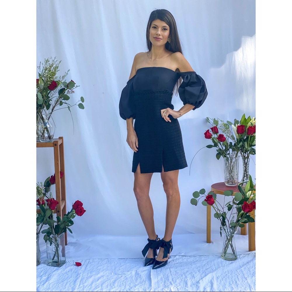 Jonathan Simkhai puff sleeve dress